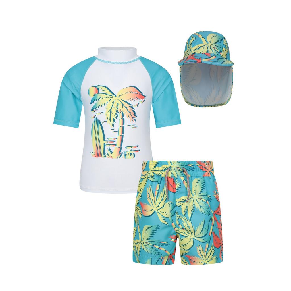 Mountain Warehouse Childrens/Kids Rash Guard Set