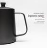 Teflon Long-Spout Pour-Over Kettle for Coffee and Tea Brewing