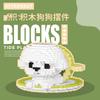 Dog Mini Block Animals Bricks Construction Set Toys for Children Boys 7 to 10 Year Old Kids Micro Building Block Assembled Brick
