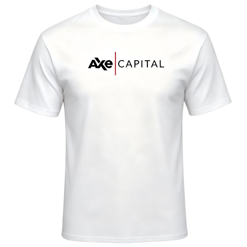 Axe Capital Logo Text Print Casual T-Shirt