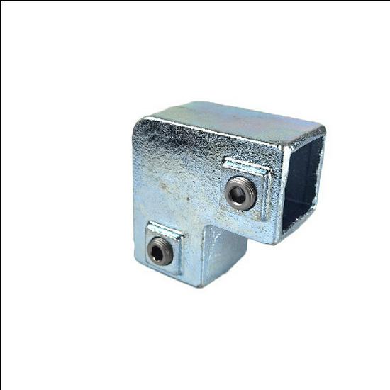 40×40mm Vierkantrohr 4-Wege T-Verbinder Klemme (Schweißfrei)