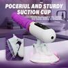 2 In 1 Realistic Telescopic Vibrating Heating Massager G-Spot Stimulation Powerful Suction Cup Detachable Vibrator Female Masturbator Adult Toy
