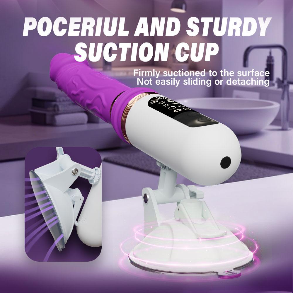 Automatic Thrusting Dildo for Women Remote Control Realistic Telescopic Vibrator with Suction Cup Sex Toys Adult Sex Machine