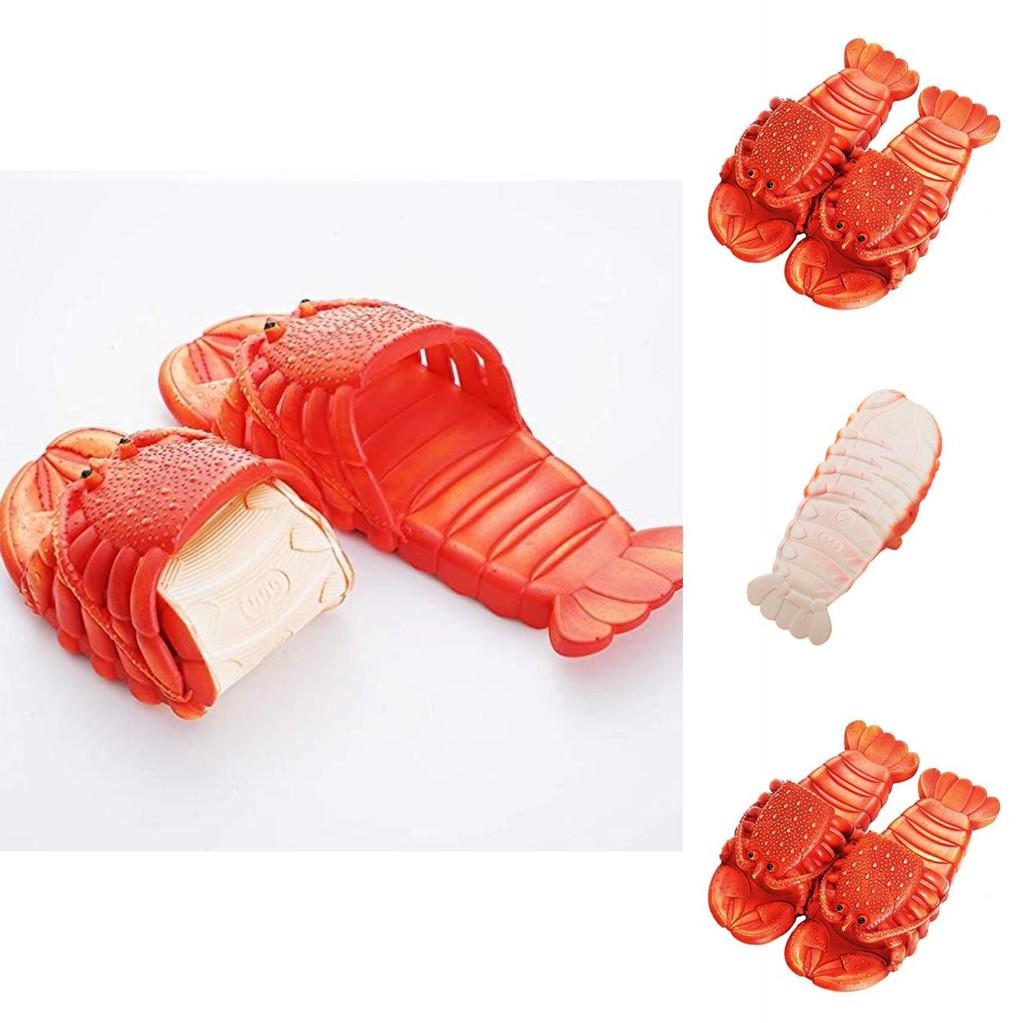 Ciabatte creative con aragosta per divertenti feste in piscina e in spiaggia