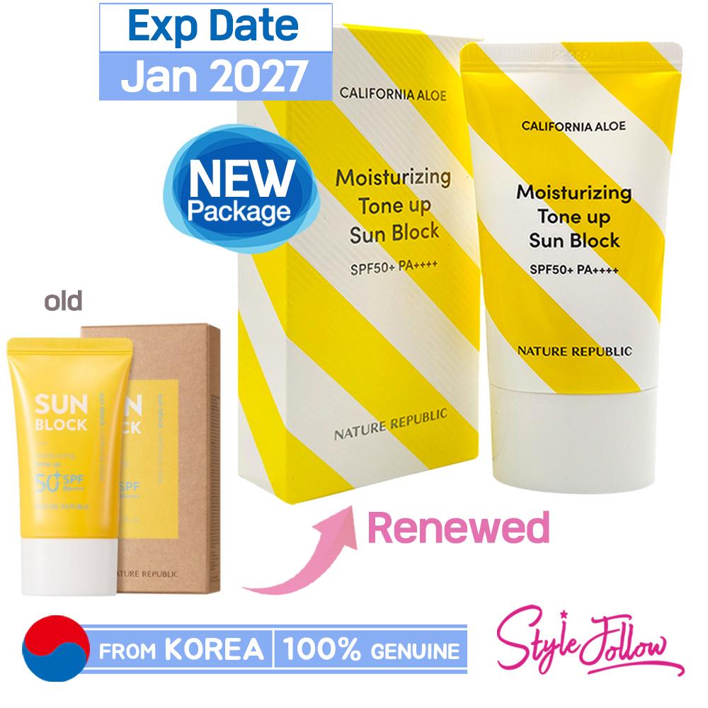Nature Republic California Aloe Feuchtigkeitsspendender Sonnenschutz, 57 ml (SPF50+/PA++++)