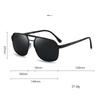 New Glasses Men's Polarized Sunglasses Retro Square Sunglasses Driver's Mirror 5148