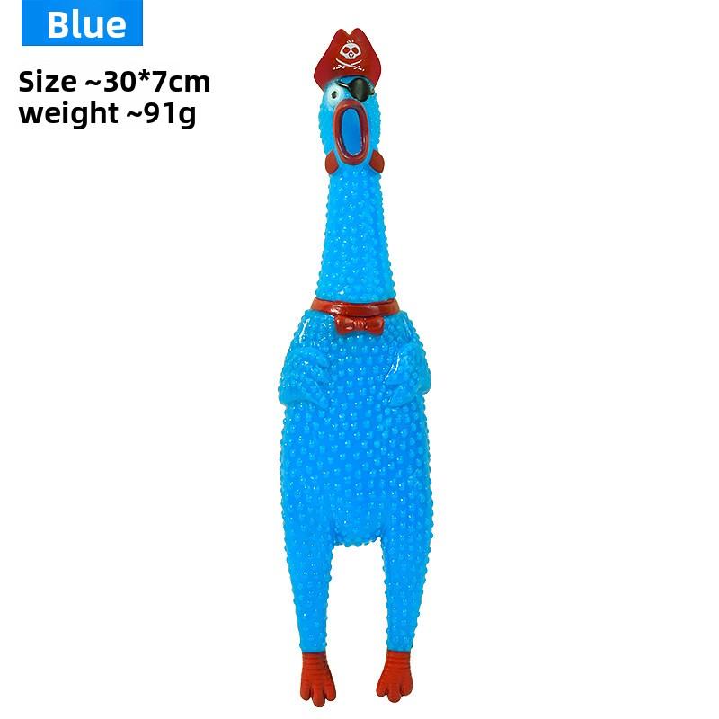 Pet Toy "pirate Chicken" Crying Sound Toy, "chicken Stress Relief Toy", "dog Screaming Toy", "chicken Vocalizing Toy"