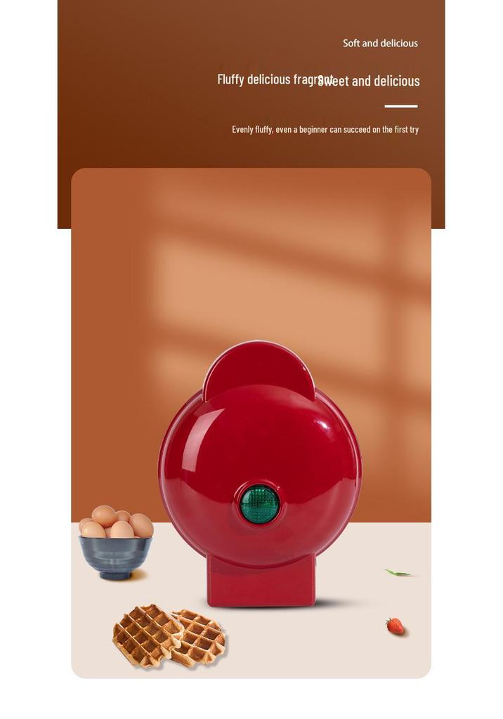 The Waffle & Pancake Mini Maker: Compact Breakfast & Baking Machine
