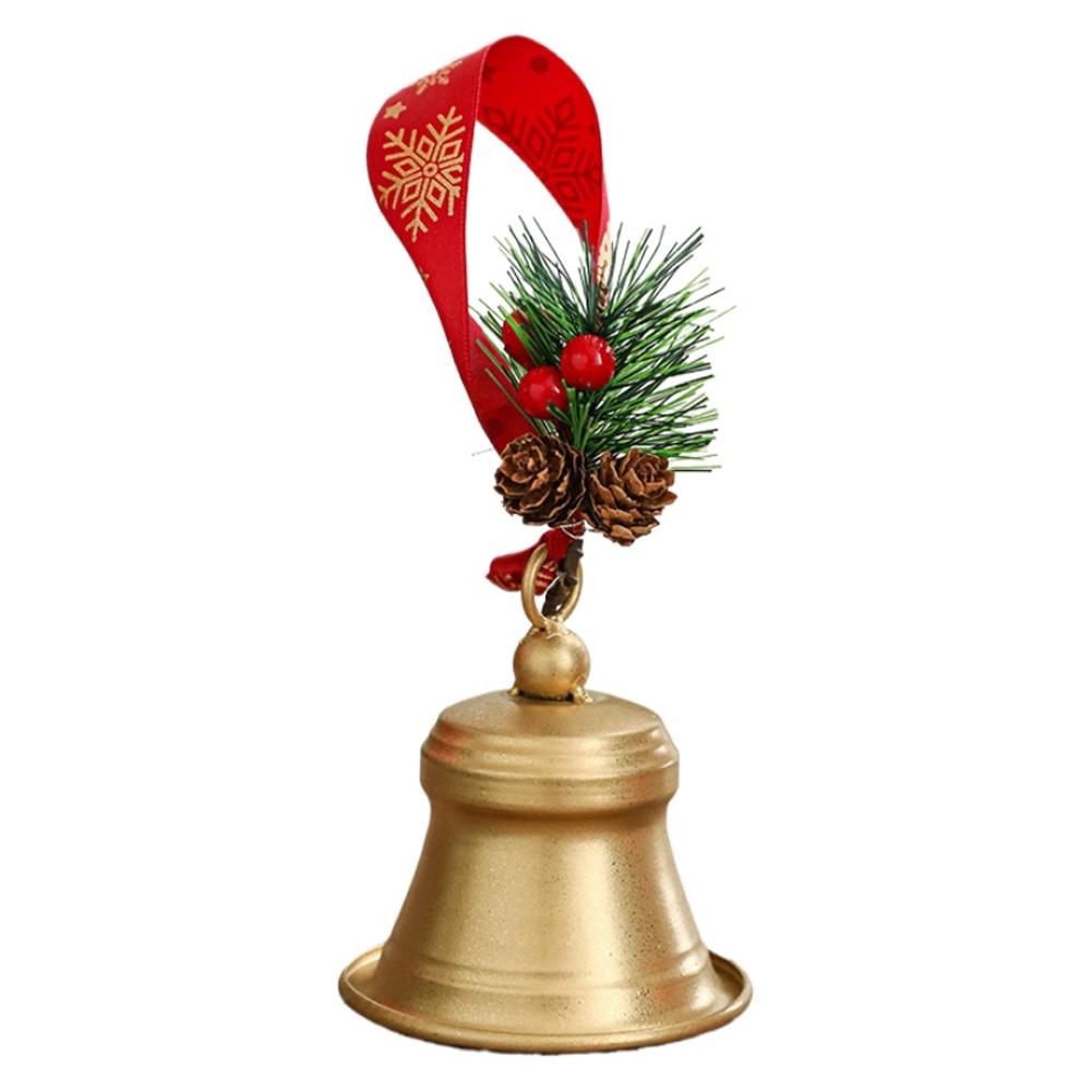 Christmas Metal Bell Christmas Tree, Door Handle Decorative Pendant Festival Scene Accessories And Props Ordering Summons Bell