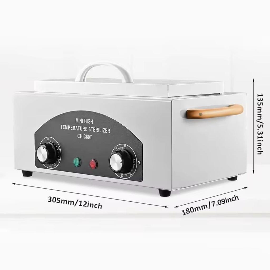 High Temperature Sterilizer Box Nail Art Tool Sterilizer Box Dry Heat Autocalve Cabinet Manicure Tools