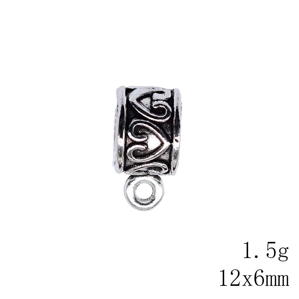 Valentine's Day Accessories Jewelry Pendant Head Bend Tube Accessories Parts Cheapest Items Accessories For Women Necklace And Earrings