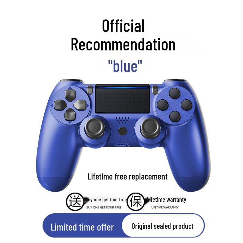Compatible Wireless Bluetooth Controller for PS4 Pro, PC, Steam, iOS, and Mobile Devices