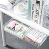 Under Table Hidden Drawer Storage Box with SelfAdhesive Mount Large Capacity Office Desk Organizer for Supplies Files Stationery