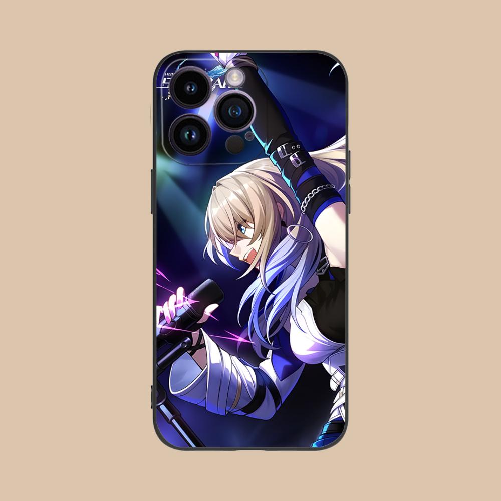 HSR Serval Matte TPU Mobile Phone Case for iPhone 17 16 15 14 13 12 11 X XR XS 8 7 Air Pro Max Plus Mini Colorful Cover
