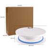 Rotating Cake Decorating Stand - Lightweight & Stable Plastic Turntable