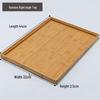 Xuanrun Rectangular Bamboo Wood Serving Tray