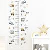 Cartoon Wall Stickers For Boys Room Decoration Traffic Track Cars Truck Tractor Bulldozer Wall Decals For Bedroom Nursery Room