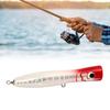 Popper Fishing Lure Attractive Colors Reflective Basswood 7.1in 3oz Large Popper Fishing Lure for Bass Tuna GT