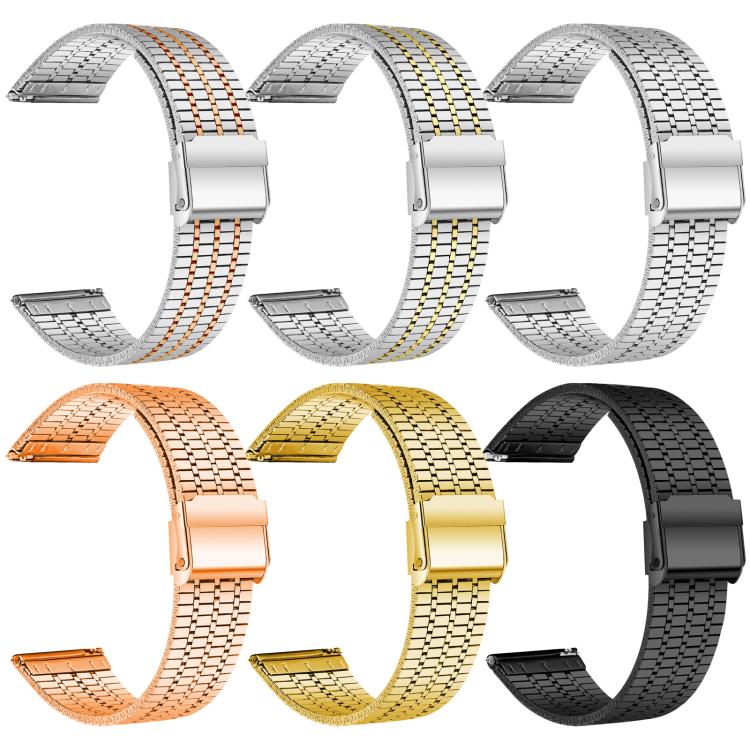 Own Brand High Quality XDfind Seven Beads Buckle Stainless Steel Watch Band for Amazfit T-Rex 3 Watch Strap LQ-EDA008491401A