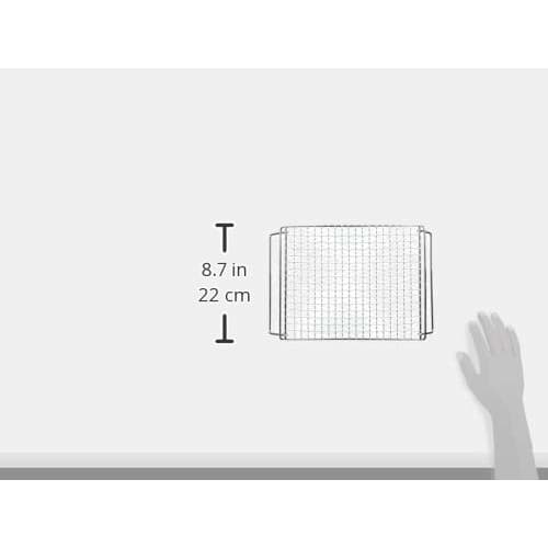 PEARL METAL Grill with Legs, Square, Yaki-Cook H-6563