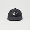 TRAFFIC HARMONY WOOL BLEND TH APPLIQUE LOGO DEEP-FIT 6-PANEL cap_GRAY