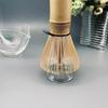 Minimood Tea Whisk Holder, ClearPink, Glass, 6.6cm H X 4.2cm W X 6cm L, Matcha Utensils, Tea Ceremony Accessory (Transparent)