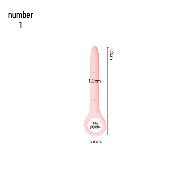 Silikonový anální kolík s váhou a tažným kroužkem - Unisex erotická hračka pro dospělé