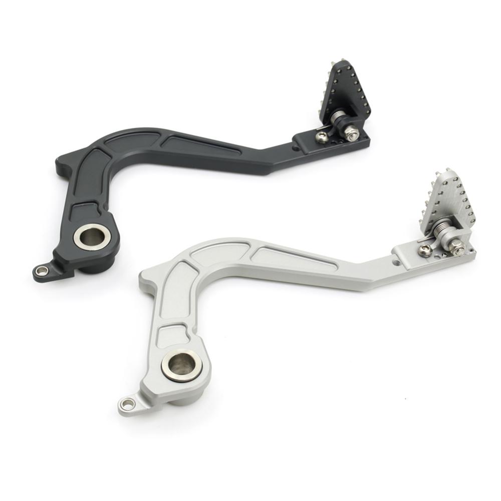 Motorcycle Aluminum Adjustable Folding Rear Foot Brake Lever Pedal For BMW F700GS F650GS F800GS Adventure ADV GS 800 F 700 650GS