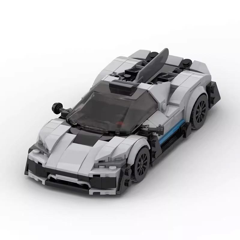 Compatible With Building Blocks MOC-88771 AMG ONE8 Grid Car Assembled Building Blocks Toy Car Model For Men