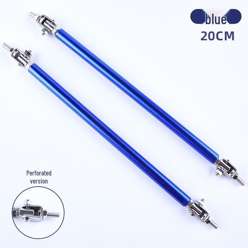Stainless Steel Retractable Front Lip Rod, 15/20cm for Car Modification