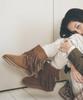 Moodnight Casa Winter Fringe Shearling Boots - 3 Colors