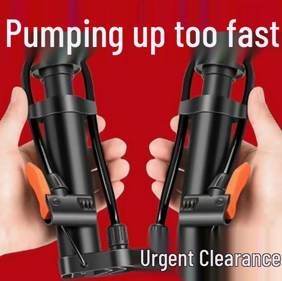 Electric Portable High-Pressure Air Pump for Bicycles, Cars, Motorcycles, and Sports Equipment