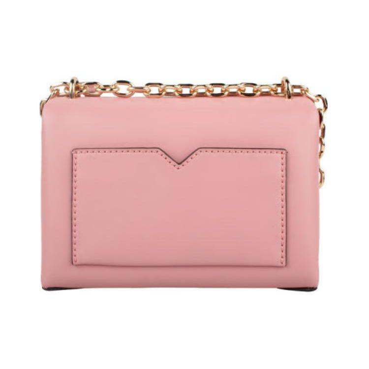 Michael Kors Cece 18 Gold Hardware Polyurethane Shoulder Bag Blush Pink Women Shoulder Bag 35F2G0EC5O-PRIMROSE