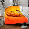 Garfield Puss Boots Flannel Blanket Super Soft Warm Cozy Blanket For Sofa Bed Office Travel Allseason Home Decor Gift
