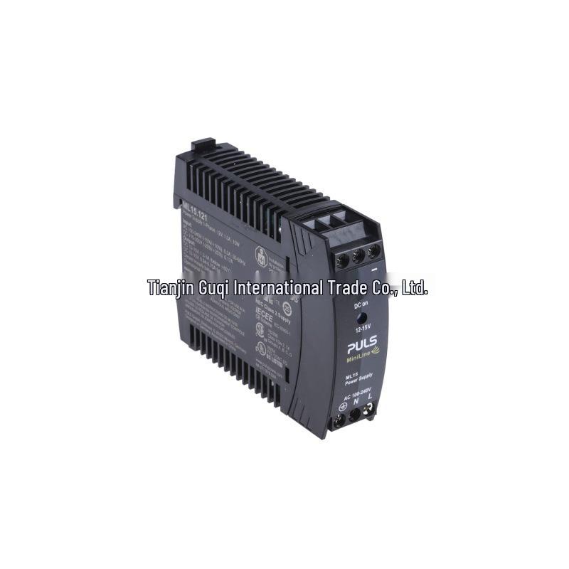 Pulsar ML15.121 DIN Rail Power Supply 12V 1.3A, 100-240V Input, 15W Output