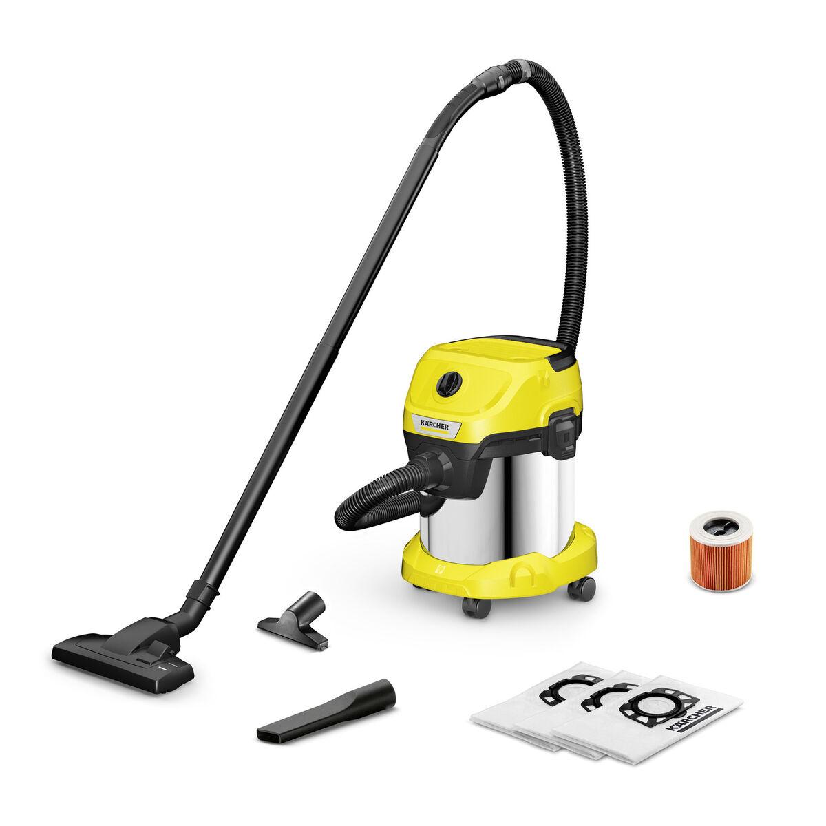 

Пылесос Kärcher WD 3 S 1000 W 15 л для сухой и влажной уборки TU прозрачный
