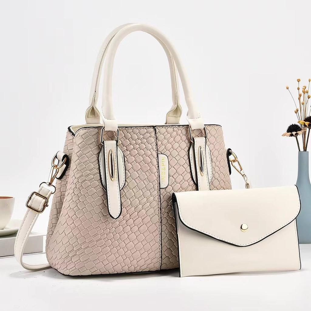 Chic And Trendy Medium Sized Women's Shoulder Crossbody Bag With Zipper Closure Available In Multiple Colors