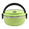 Food Lunch Box Containers 700ml Protable Outdoor Stainless Steel Round