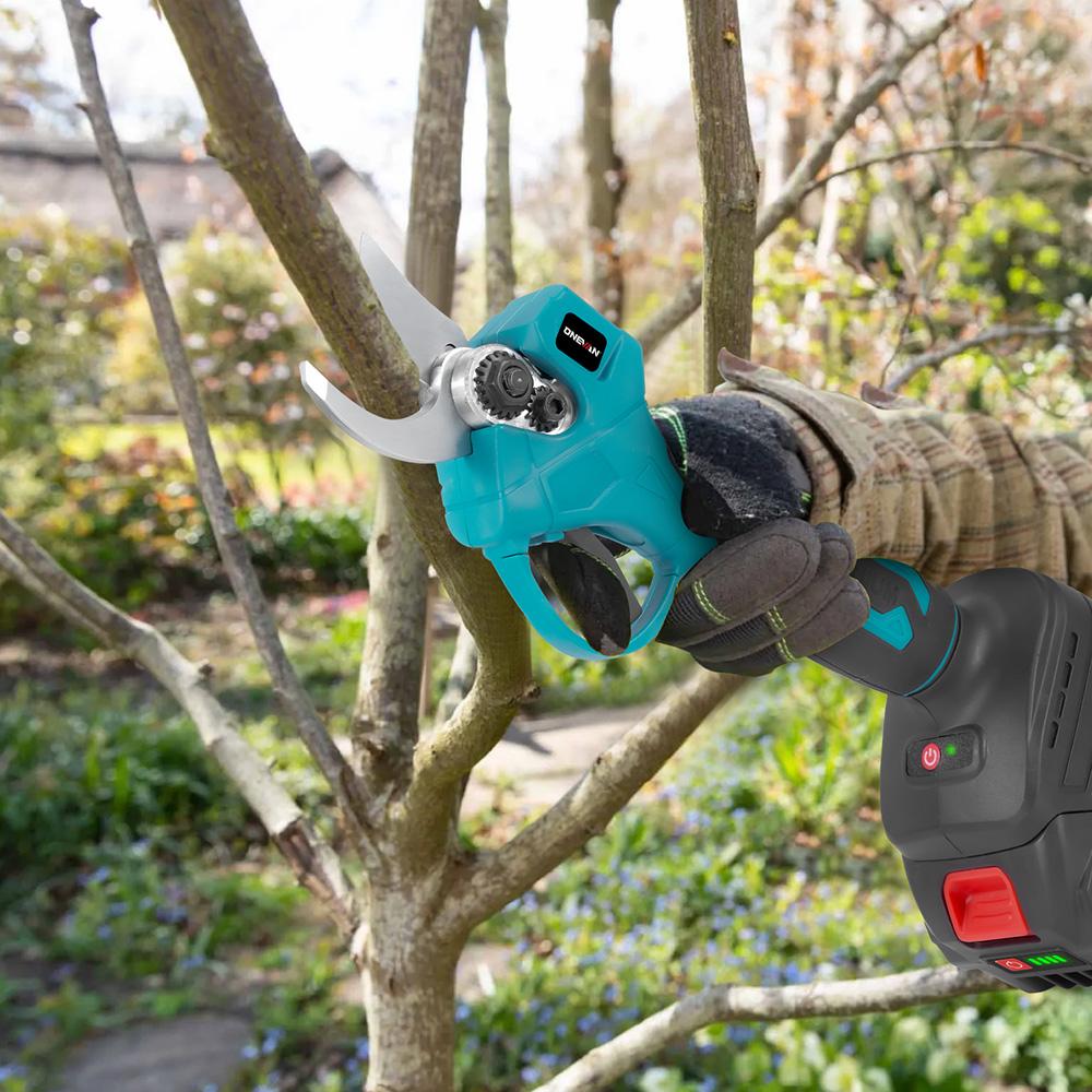 1000W 30MM Brushless Electric Scissors Cordless Electric Pruning Shear Garden Cutting Power Tools For  Battery Pin
