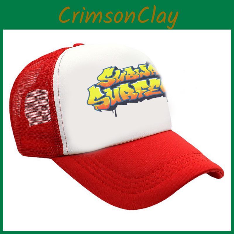 Boné de Beisebol Subway Surfers Proteção UV Respirável Unissex Chapéu de Verão ao Ar Livre Para Fãs