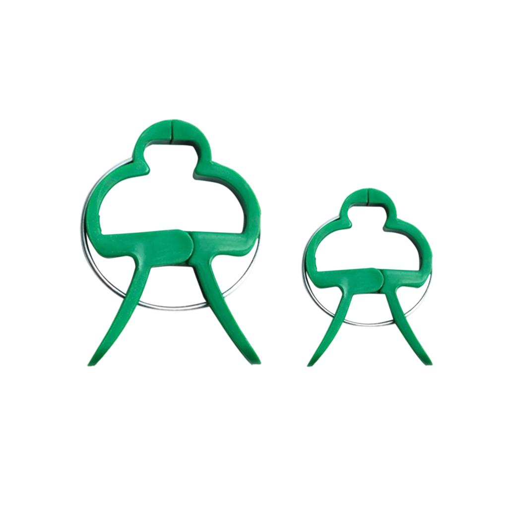 Plant Support Clips Plastic Garden Plant Clips for Potted Plants and Branches Adjustable Plant Stem Holders Garden Accessories Set