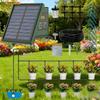 1 Stück DIY Solarbetriebenes Automatisches Tropfbewässerungssystem für Hochbeete Gewächshäuser Gemüsegärten Balkon Hängepflanzen