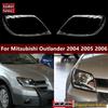 04-06 Mitsubishi Outlander Headlight Lampshade: Transparent Cover for Old Model