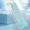 Compatible with Samsung Galaxy A54 5G Case Glitter Cute Clear Phone Case Floating Quicksand Shockproof Protective Bumper Soft TPU Case for Samsung