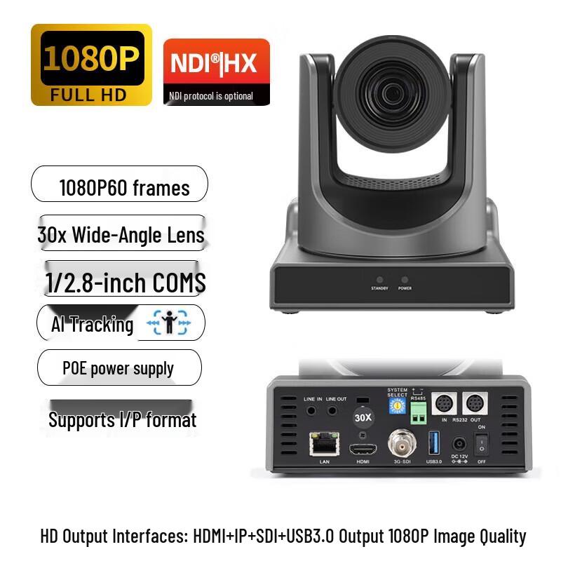 HAPINYUXV 4K PTZ AI Tracking Conference Camera (CN version)