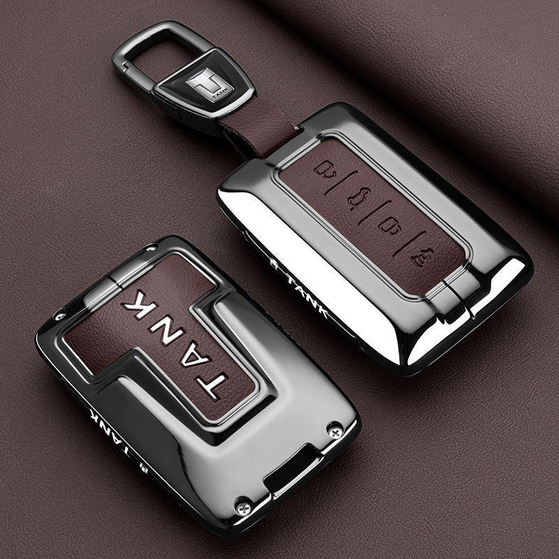Tank 300 Key Case - Unisex Metal Shell Buckle, Full Coverage, Special Challenger Edition
