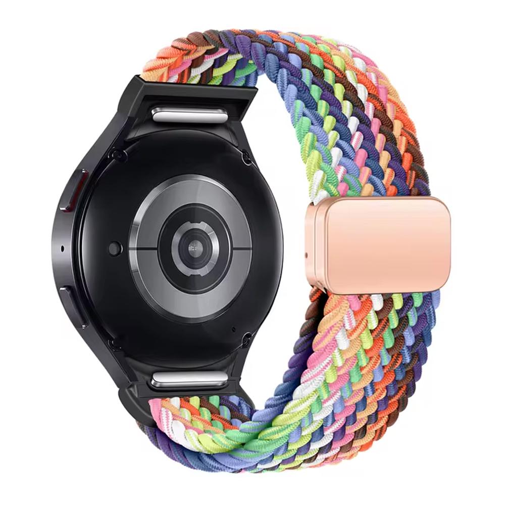 Armband für Samsung Galaxy Watch 7 6 4 classic/5 Pro 44mm 40mm 45 47 Ohne Lücken Geflochtenes Magnetisches Armband correa Galaxy watch 7 Armbänder