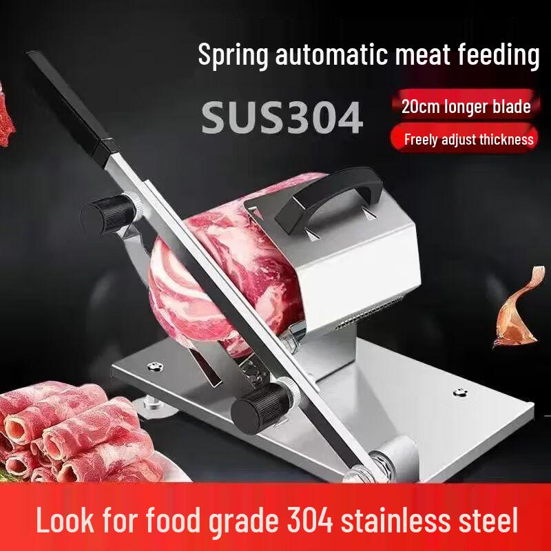 Manual Stainless Steel Meat Slicer