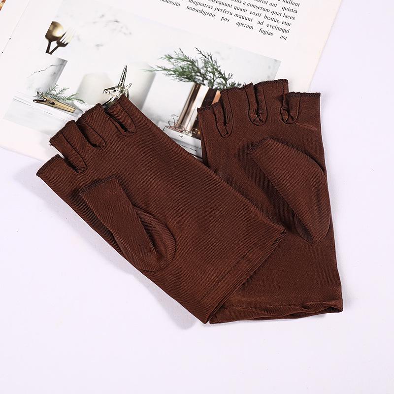 

Унисекс Летние Спортивные Перчатки без пальцев для Велоспорта и Рыбалки - Защита от солнца и Фитнес One Size