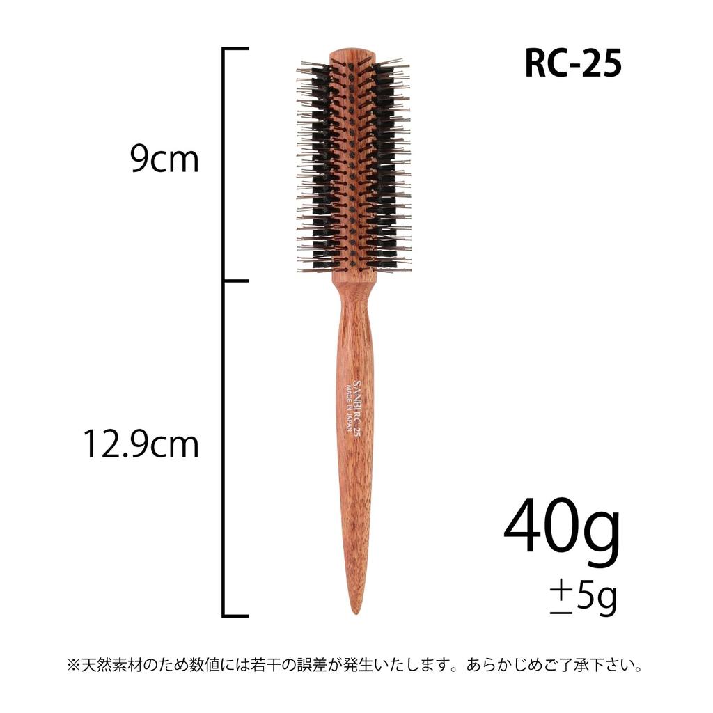 Sanby Industrial Kulatý kartáč RC série 44mm 18 řad Vyrobeno v Japonsku (Průměr RC-25)